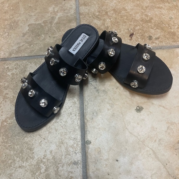 🌺$67 OFF RETAIL $109🌺LIKE NEW/ FLAWLESS PREOWNED STEVE MADDEN SANDALS🌺 - Picture 1 of 5